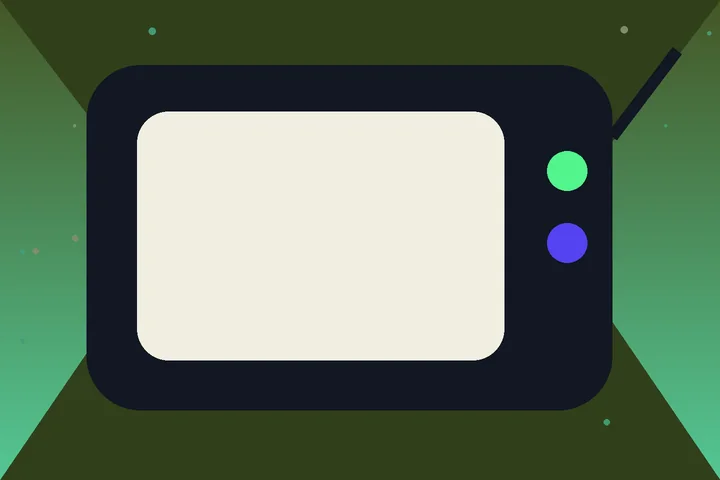 老电视里的影片画面